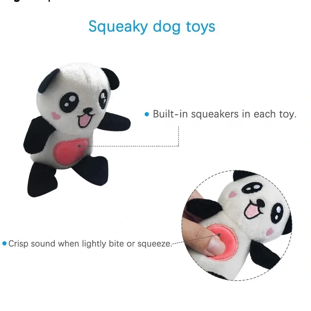 Assorted Plush Dog Toy pick 1